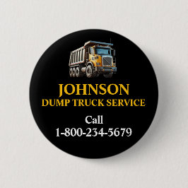 Professional Dump Truck Service Button
