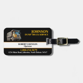 Professional Dump Truck Service Gepäckanhänger