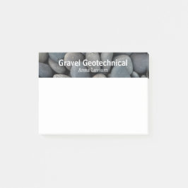 Professional Geologic Consulting Gravel Post-it Klebezettel