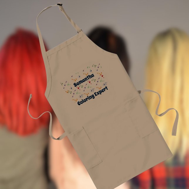 Professional Hair Coloring Expert Long Apron Lange Schürze (Von Creator hochgeladen)