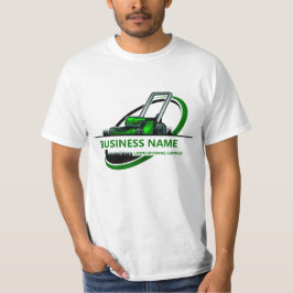 Professional Lawn Mowing Landscaping Custom Logo T-Shirt