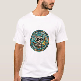 Professional Mischief Maker Raccoon Funny Tee