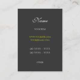 Professional Modern and Elegant 3 Visitenkarte