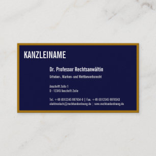 professional modern visitenkarte