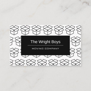Professional Moving Company Business Card Visitenkarte