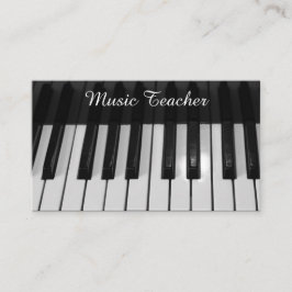 Professional Music Teacher Visitenkarte