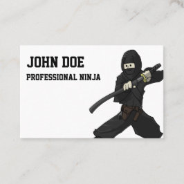 Professional Ninja Visitenkarte