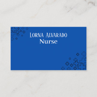 Professional Nurse Business Card Template Visitenkarte