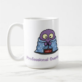 Professional Overthinker Monster Fun Kaffeetasse