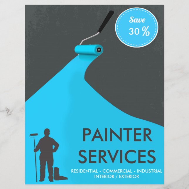 Professional Painter Discount Flyer (Vorne)