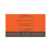 Professional Painter Geschäft Card