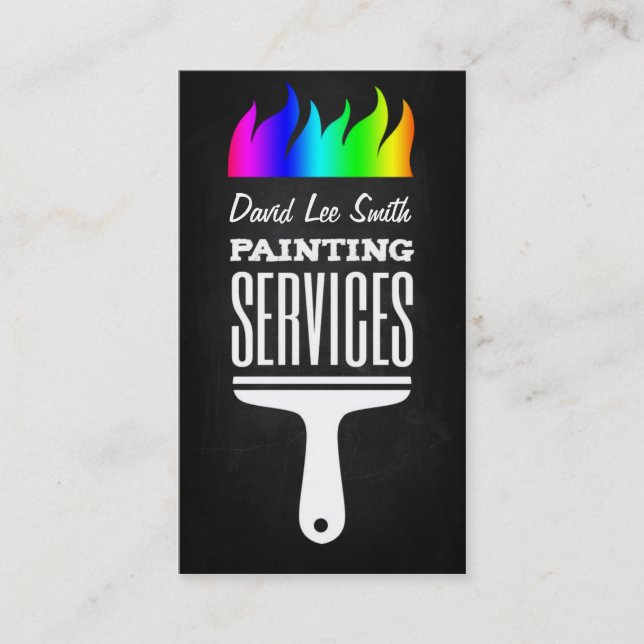 Professional Painting Service Visitenkarte (Vorderseite)