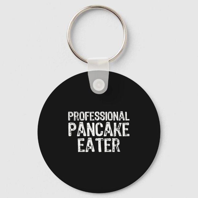 Professional Pancake Eater Gift Christmas  Schlüsselanhänger (Vorderseite)