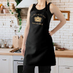 Professional Personal Chef Catering Restaurant Schürze<br><div class="desc">Luxury Professional Personal Chef Catering Cook Restaurant Business Card</div>