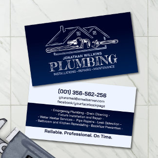 Professional Plumbing Services  Visitenkarte