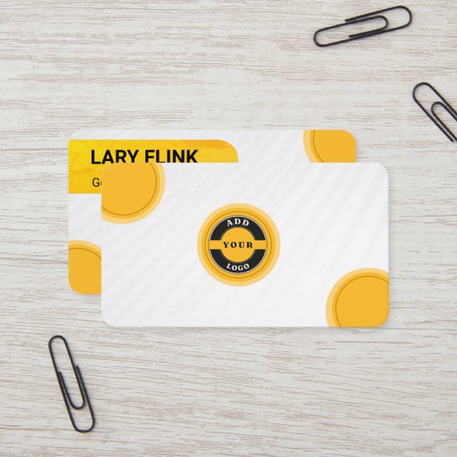 Professional QR Code Business Card Visitenkarte (Vorderseite/Rückseite Beispiel)