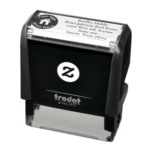 Professional Real Estate Promotional Realtor  Permastempel (Produkt)