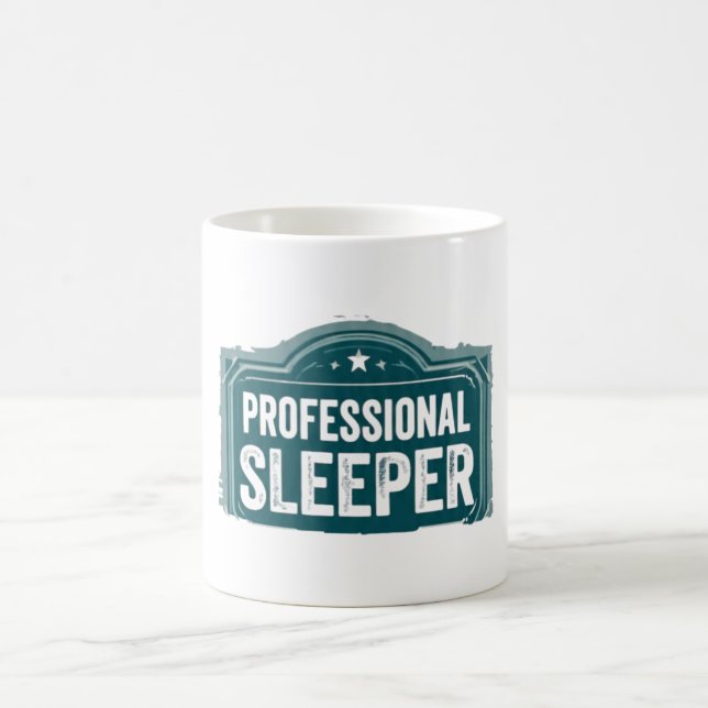 Professional Sleeper™ Keramikbecher Kaffeetasse (Mittel)