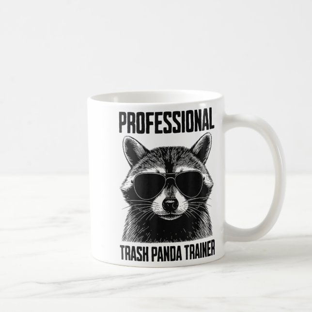 Professional Trash Panda Trainer  Kaffeetasse (Rechts)