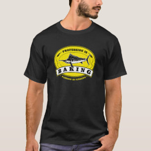 Professionalität macht Leidenschaft, indem sie Bäc T-Shirt