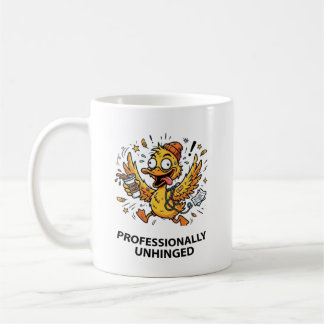 Professionell aus dem Häuschen - Lustiger Enten-Ar Kaffeetasse