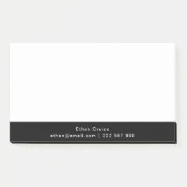 Professionell Einfach Weiß Post-it Klebezettel