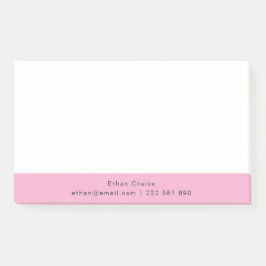 Professionell Einfach Weiß Post-it Klebezettel