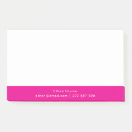 Professionell Einfach Weiß Post-it Klebezettel