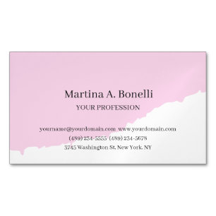 Professionell Einzigartig Elegant Schlicht Einfach Magnetische Visitenkarte