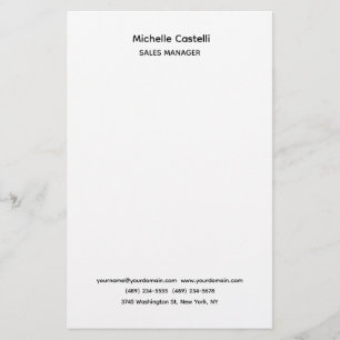 Professionell Einzigartig Klassisch Einfach Briefpapier