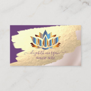 Professionell Elegant, Goldfolie Pinselstrich, Lot Visitenkarte
