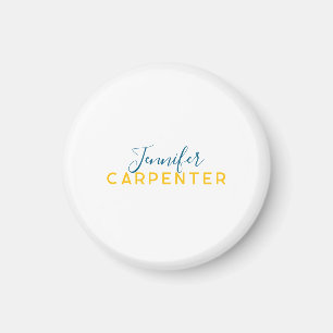Professionell elegant modern minimalist schlicht magnet