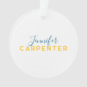 Professionell elegante moderne minimalistische Ebe Ornament