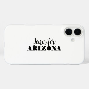 Professionell elegante moderne minimalistische Sch iPhone 16 Plus Hülle