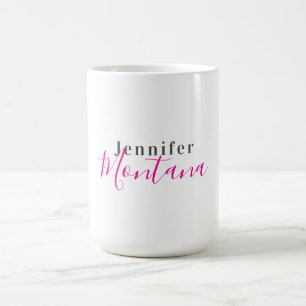 Professionell eleganter moderner minimalistischer kaffeetasse