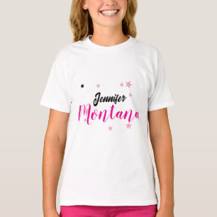 Professionell eleganter moderner minimalistischer T-Shirt