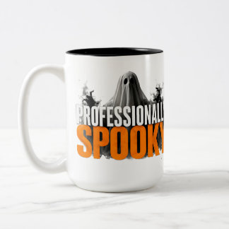 👻 Professionell Gruselig Lustiger Halloween-Zitat Zweifarbige Tasse