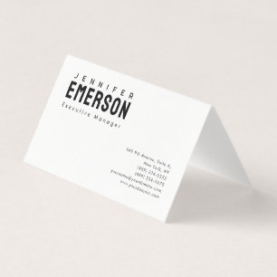 Professionell minimalistisches modernes Design Visitenkarten