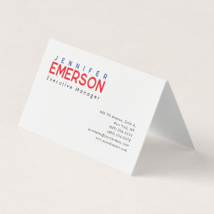 Professionell minimalistisches modernes Design Visitenkarten