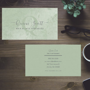 Professionell Modern Minimal Einfach Elegant Chic Visitenkarte