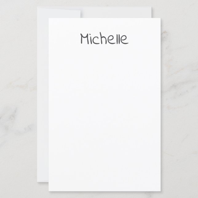 Professionell Modern Minimalistisch Einfach Eigene (Vorderseite)