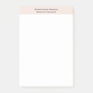 Professionell Modern Minimalistisch Einfach Post-it Klebezettel