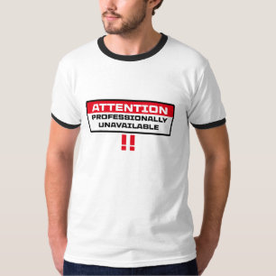 professionell nicht verfügbar T-Shirt