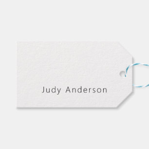 Professionell Schlicht Modern Elegant Ihr Name Geschenkanhänger