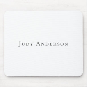Professionell Schlicht Modern Elegant Ihr Name Mousepad