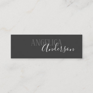 Professionell stilvoll mini visitenkarte