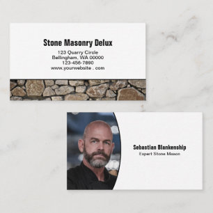 Professionelle austauschbare Fotosteinwandgrenze Visitenkarte