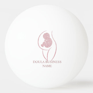 Professionelle Doula Schwangerschaft Krankenschwes Tischtennisball