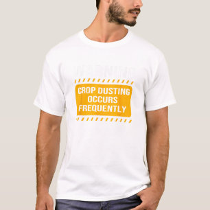 Professionelle Erntesprühflugzeug Humor-Geschenke T-Shirt