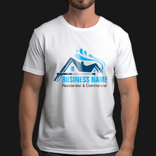 Professionelle Hochdruckreinigung Reinigungsdienst T-Shirt